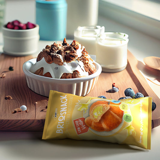 EatPro Brioche proteica con crema pasticcera