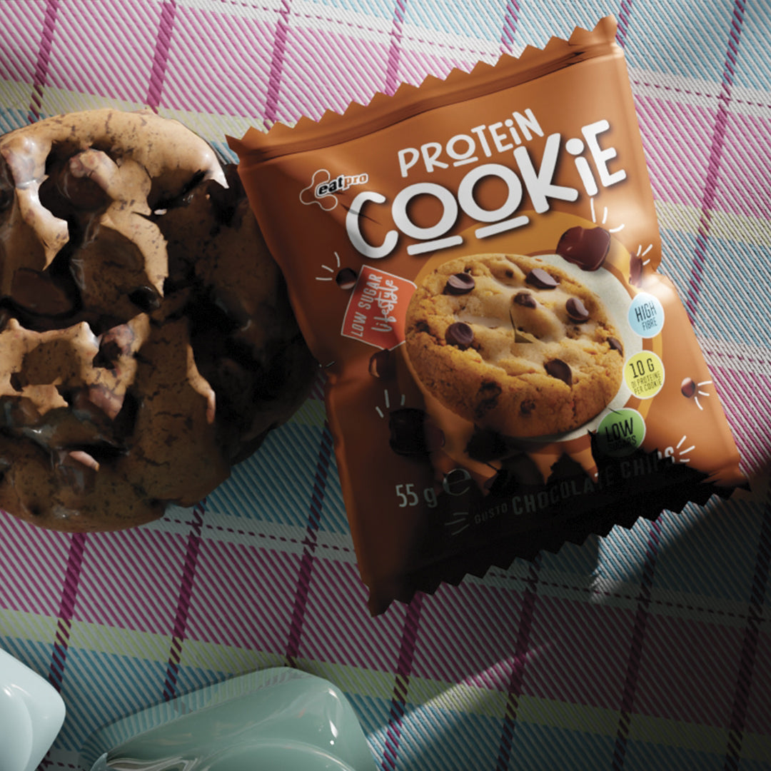 Biscotto proteico EatPro con gocce di cioccolato