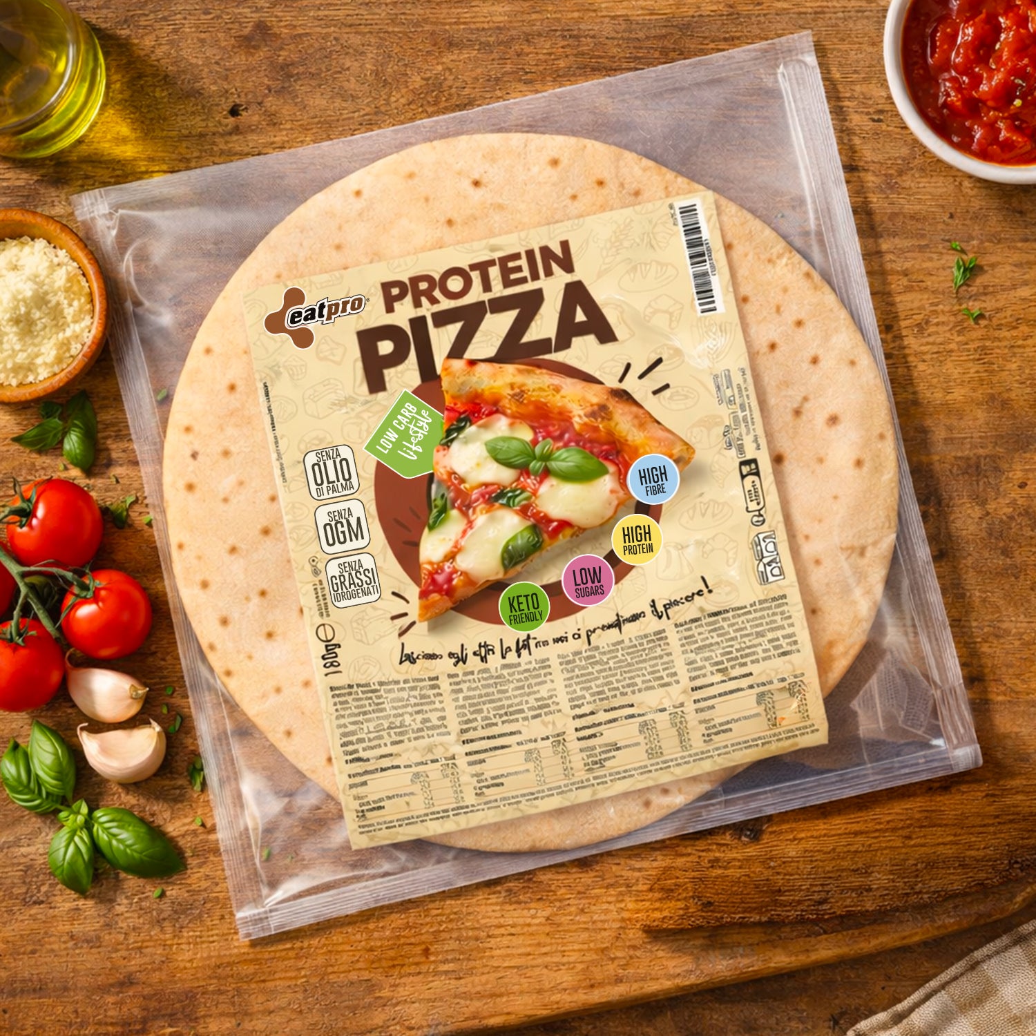 EatPro Pizza proteica low carb